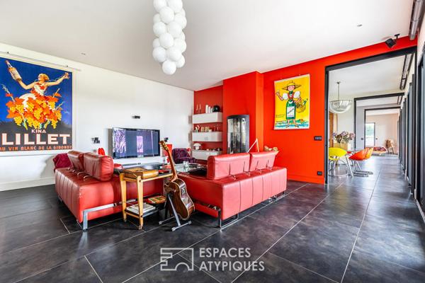 Maison contemporaine de plain pied