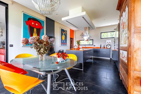 Maison contemporaine de plain pied