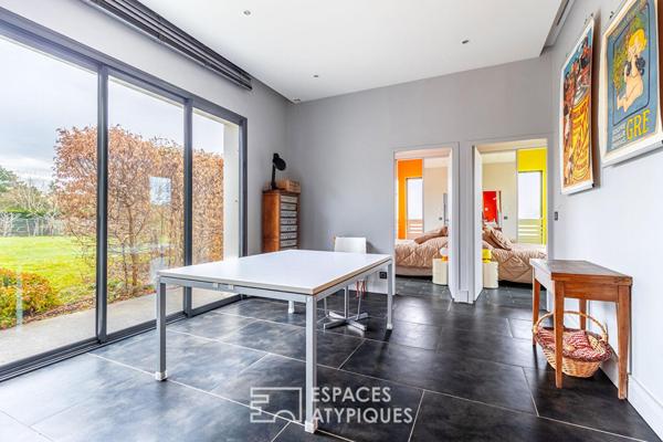 Maison contemporaine de plain pied