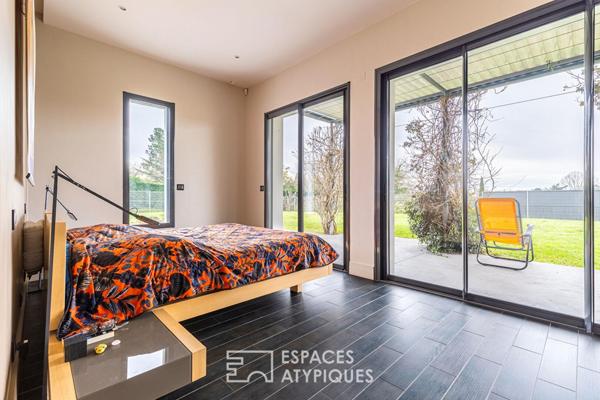 Maison contemporaine de plain pied