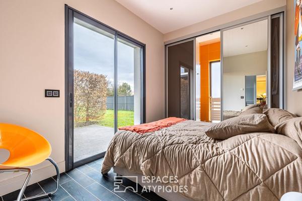 Maison contemporaine de plain pied