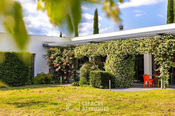 Maison contemporaine de plain pied