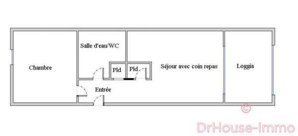 Appartement à vendre 2 pièces de 34 m²
