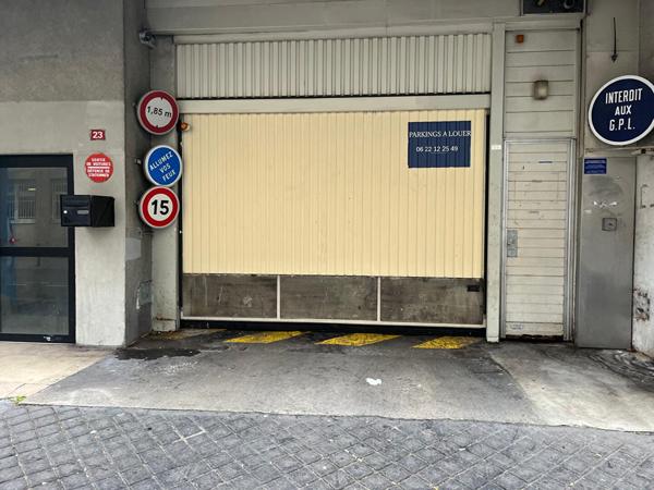 Parking Paris 19eme - 12.6 m2