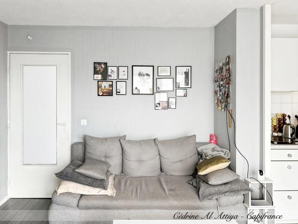 LA ROCHELLE, quartier des Minimes, Appartement à vendre 2 pièces 42m2 dernier étage, ascenseur