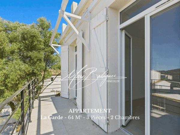 La Garde (83130) LA GARDE Duplex 3P Avec Jardin - Terrasse & Parking !