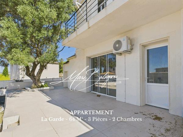 La Garde (83130) LA GARDE Duplex 3P Avec Jardin - Terrasse & Parking !