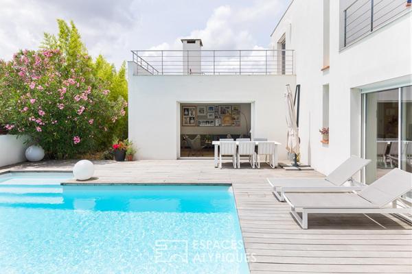 Contemporaine de caractère avec piscine à Colomiers