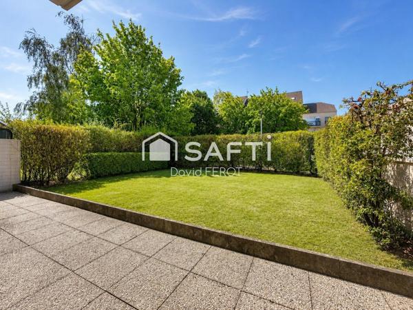 2 PIÈCES EN REZ-DE-JARDIN – TERRASSE, JARDIN, BOX ET CAVE