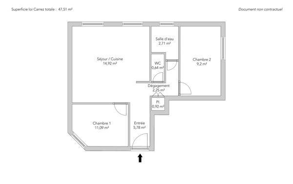Appartement Paris 16 e - JASMIN