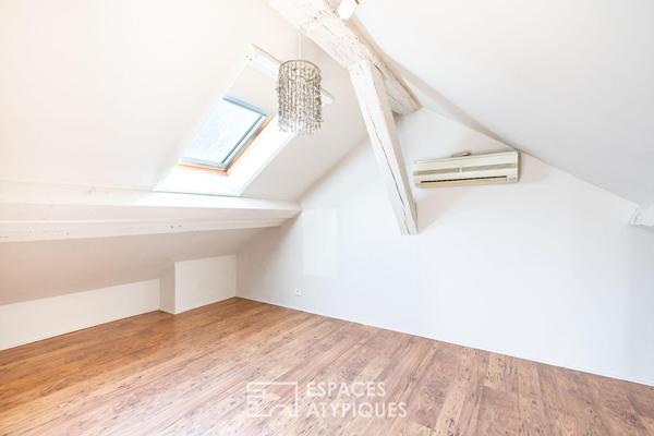 Duplex atypique en centre-ville