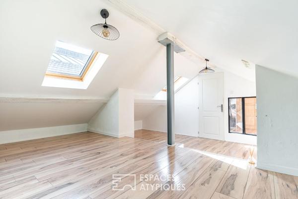 Duplex atypique en centre-ville