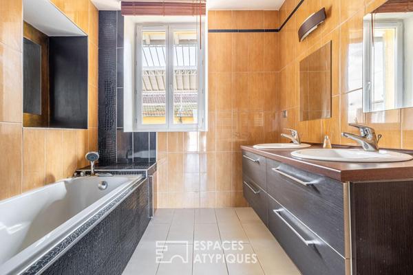 Duplex atypique en centre-ville