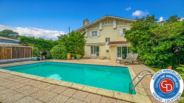 Arcachon (33120) Villa 5 chambres avec garage et piscine proche plages