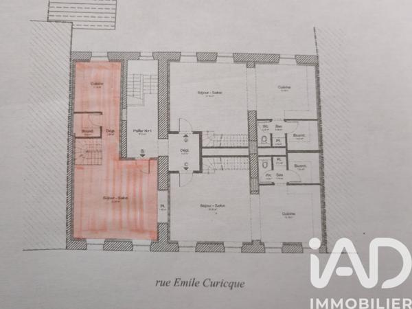Appartement à vendre 4 pièces 108 m² Villers-la-Montagne