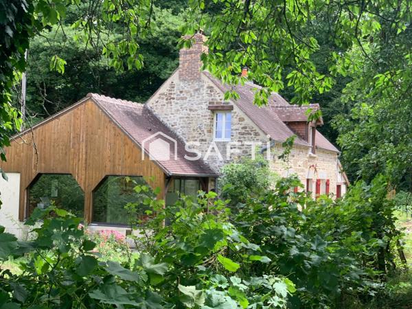 Havre de paix au bout d’un chemin privée à Tanville