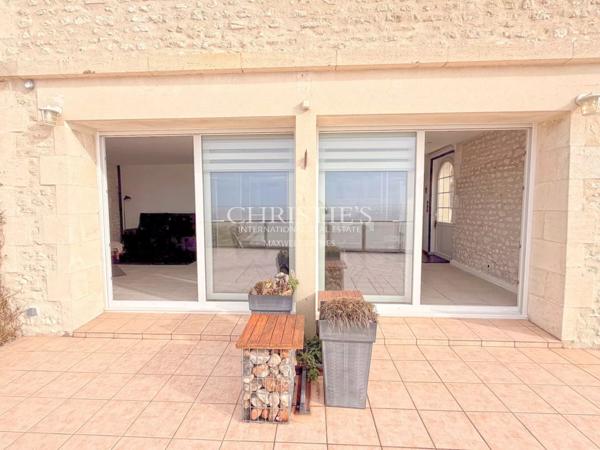 Appartement d’exception à Meschers avec vue sur l’estuaire et espace troglodyte