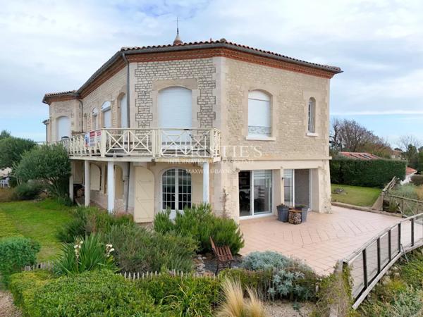 Appartement d’exception à Meschers avec vue sur l’estuaire et espace troglodyte