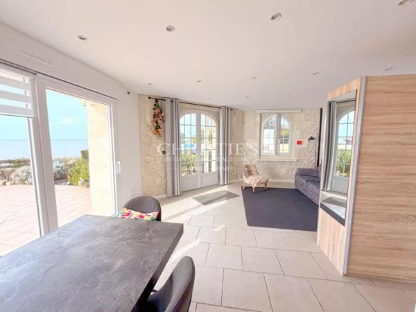 Appartement d’exception à Meschers avec vue sur l’estuaire et espace troglodyte