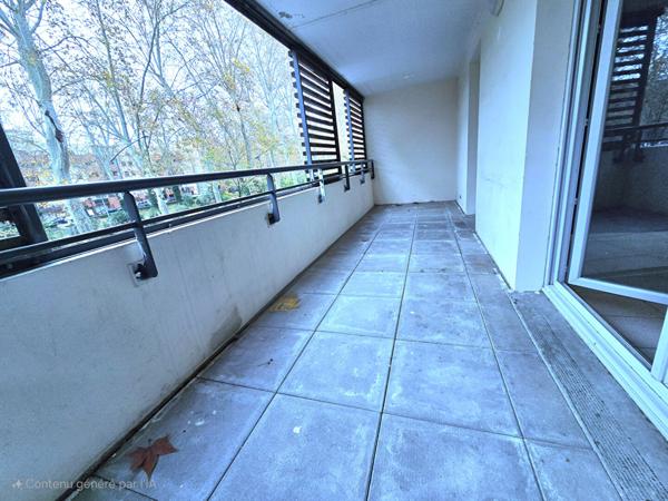 Toulouse 31200 METRO CANAL DU MIDI secteur des Ponts Jumeaux appartement T4 de 75.20m²- Terrasse 12.10m² - 2 Parkings