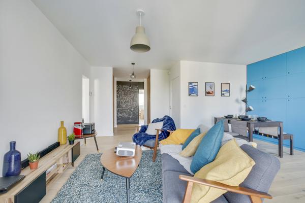 Appartement de 126m2 avec 6 chambres loué en colocation