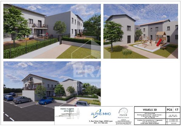 Maison neuve Saint-denis-en-bugey T4