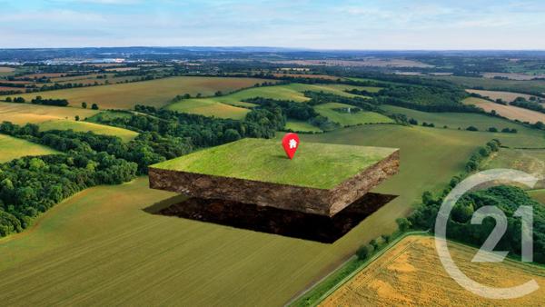 Terrain à vendre  782 m2 AMBLAINVILLE - 60