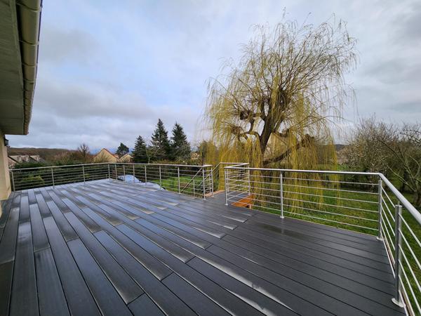 Vue dégagée sur la vallée !