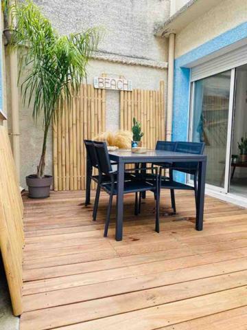 Mauguio (34130) Carnon Maison T3 44m2, 2eme ligne plage