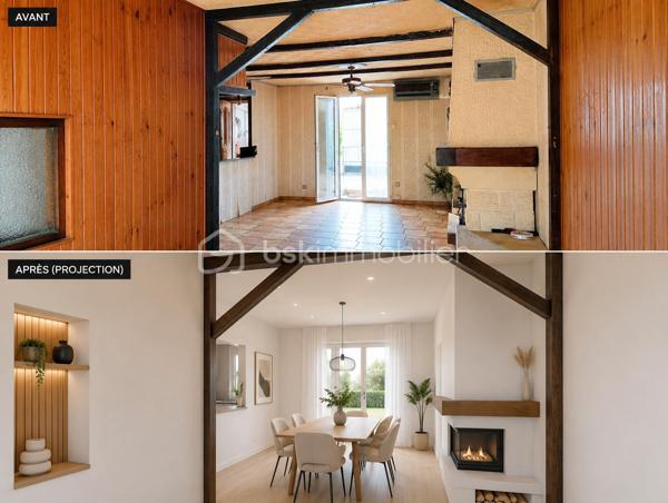 Votre conseillère Shana WURMSER vous propose en exclusivité ce pavillon de plain-pied situé sur la commune de Sault-Saint-Remy, dans un environnement calme et verdoyant.

Idéalement implanté à proximité de l'axe reliant Rethel et Reims, ce bien permet de rejoindre Rethel en environ 20 minutes et Reims en 30 à 35 minutes, un véritable atout pour les actifs souhaitant allier tranquillité et facilité de déplacement. La commune bénéficie également de la proximité des commodités d'Asfeld (commerces, écoles, collège, pharmacie, médecins, supermarché...) situées à moins de 10 minutes.

Le pavillon se compose d 'une entrée, une agréable pièce de vie salon/salle à manger, avec accès direct à la véranda et au jardin, une cuisine équipée, trois chambres et une salle d'eau avec WC.

À l'extérieur, vous profiterez d'un vaste jardin entourant la maison, ainsi que d'un garage complet offrant un bel espace de stationnement et de stockage.

Les + :

* Pavillon de plain-pied
* Véranda
* Grand jardin
* Garage
* Environnement calme
* Accès rapide vers Reims et Rethel

Des travaux d'isolation, reprise électrique, façade ainsi qu'une remise au goût du jour permettront de révéler tout le potentiel de cette maison et d'en faire un véritable cocon familial.

Assainissement : fosse septique.