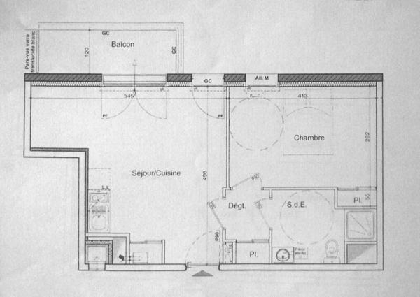 Appartement 2 pièces - 44300 Nantes