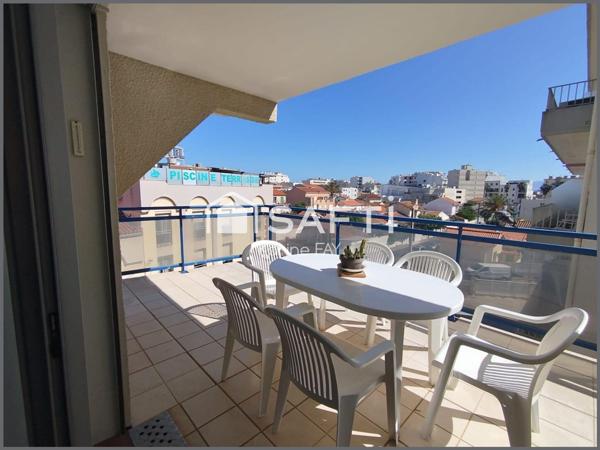 Superbe appartement T2 -Terrasse 25M2 - 200 mètres de la mer