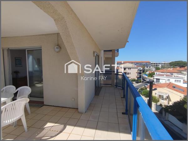 Superbe appartement T2 -Terrasse 25M2 - 200 mètres de la mer