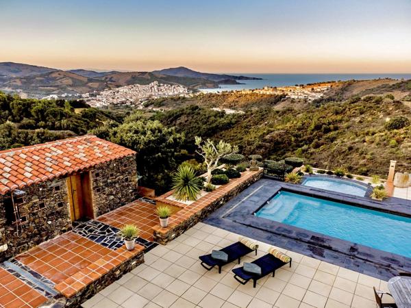 MAS D'EXCEPTION, VUE PANORAMIQUE MER ET MONTAGNE, BANYULS SUR MER