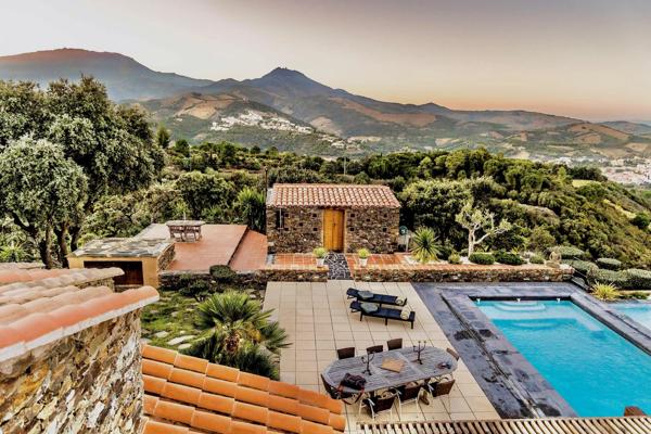 MAS D'EXCEPTION, VUE PANORAMIQUE MER ET MONTAGNE, BANYULS SUR MER