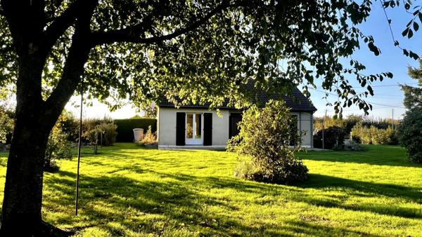 Maison de plain-pied 76 m² avec jardin paysagé