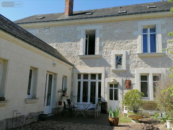 Maison de maître à vendre à Descartes dans l'Indre-et-Loire (37160), ref : 082/327