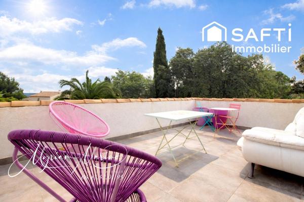 SAINT-AYGULF – VILLA VUE MER AVEC PISCINE - SAINT AYGULF (83370)