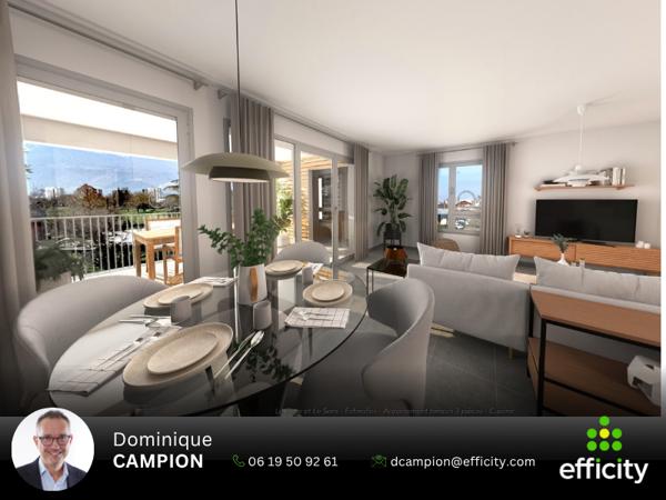 Appartement 3 pièces - 65 m²