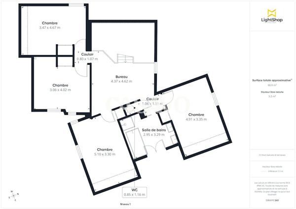 Vente Maison 8 pièces de 290m² - 59493 Villeneuve-d'Ascq