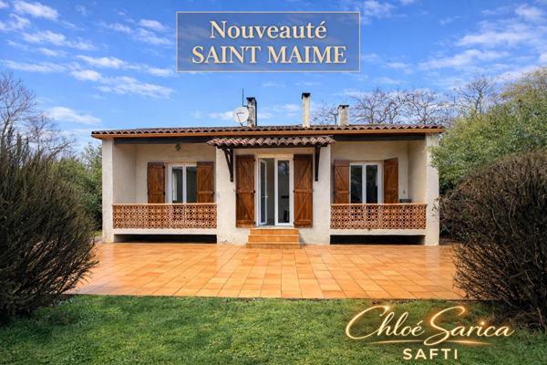 Maison plain-pied sur 2300 m² à Saint-Maime