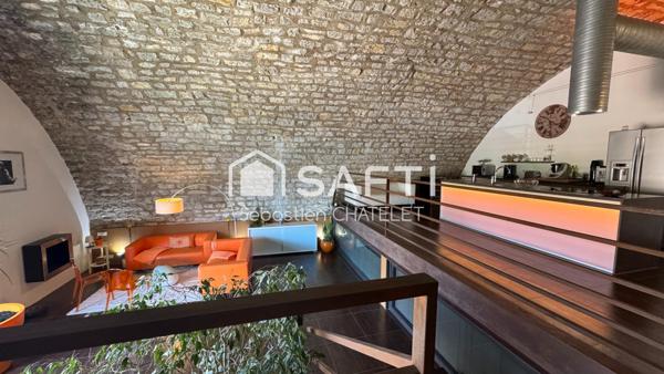 Loft d’exception en plein centre d’Aix
