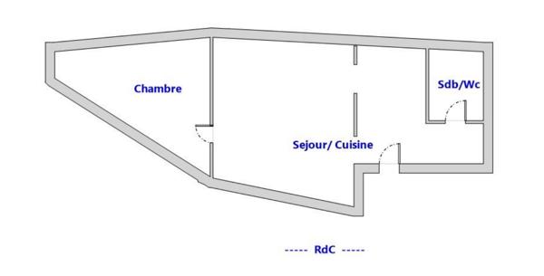 Maison à vendre 2 pièces 41,56 m² Argenteuil