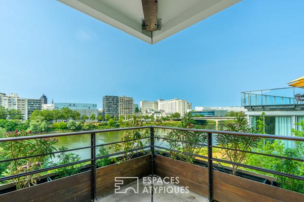 Appartement meublé de 45m2 avec terrasse vue Loire