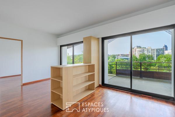 Appartement meublé de 45m2 avec terrasse vue Loire