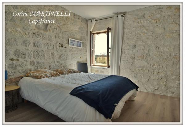 Bon Encontre - Maison en pierre 8 pièces, 200 m2 habitables - terrain de 9 567 m2 - piscine