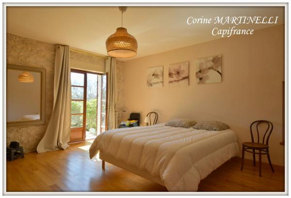 Bon Encontre - Maison en pierre 8 pièces, 200 m2 habitables - terrain de 9 567 m2 - piscine