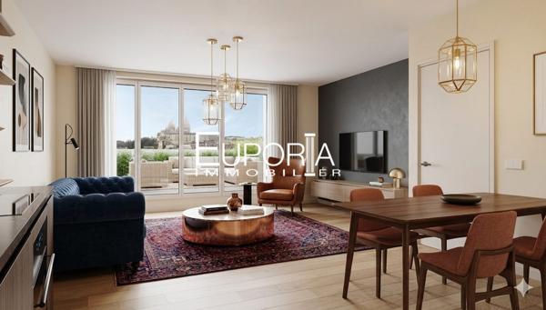 Appartement T4 de prestige 101m² avec extérieur - Paris 18 Montmartre