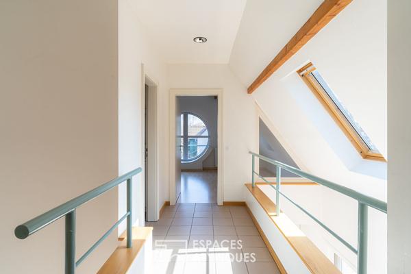 Maison d’architecte et sa piscine à la Robertsau