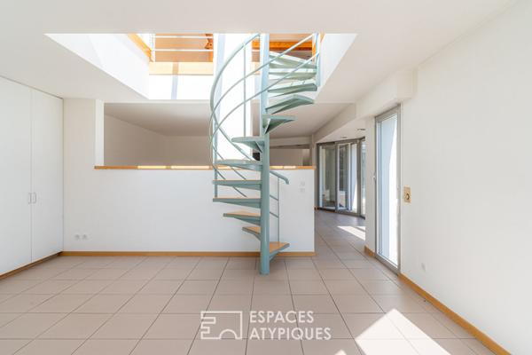 Maison d’architecte et sa piscine à la Robertsau